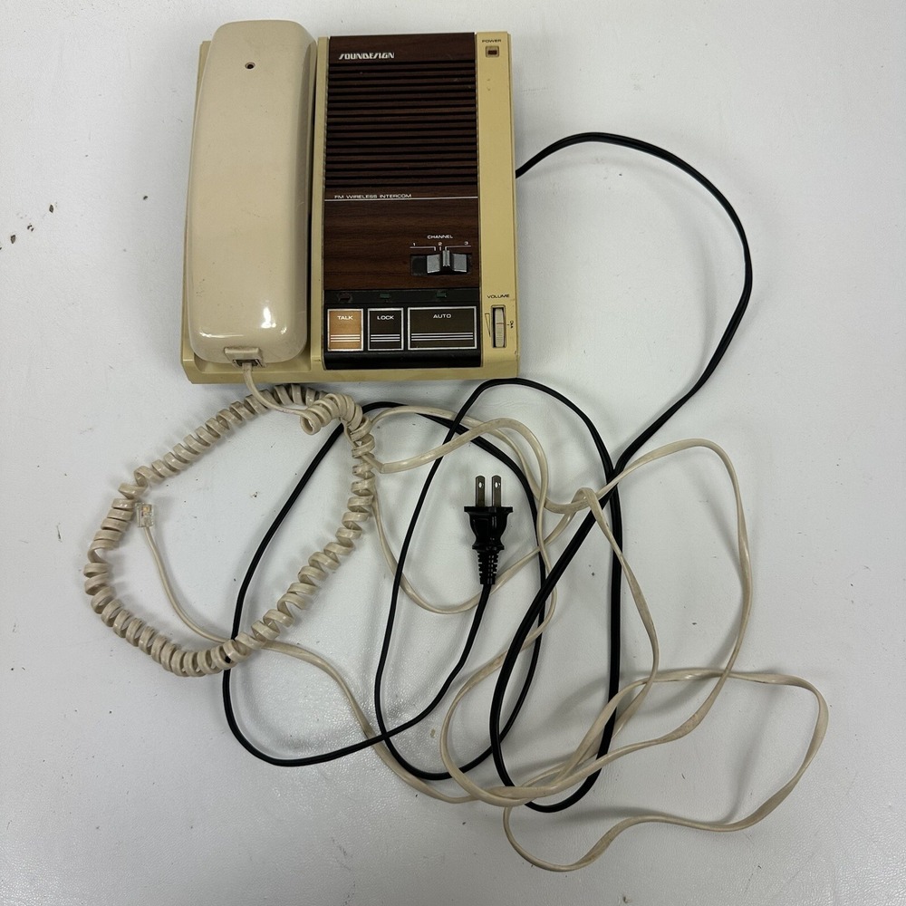 Soundesign FM Wireless Intercom Vintage